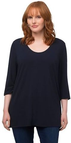 Ulla Popken - Shirt - Nachtblauw - T-shirt