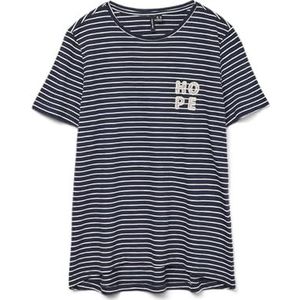 Vmsimone SIF Ss Top Box JRS, navy blazer, XS