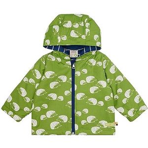 loud + proud Unisex baby waterafstotende jas, gewatteerd, GOTS-gecertificeerd anorak, gras, 62/68, gras, 62/68 cm