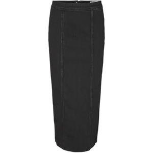 VERO MODA - Jeansrok - Zwart Denim - Dames