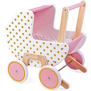Janod - Poppenwagen - Candy Chic