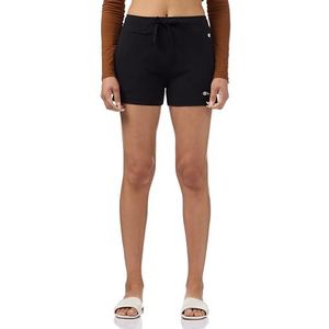 Champion Legacy American Classics Small Logo High Waist Regular Shorts, Zwart, L Vrouwen