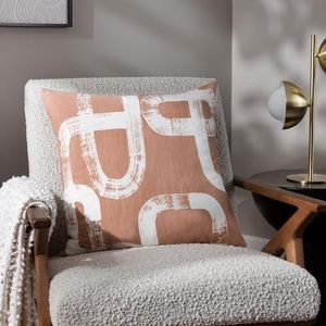 Hoem Tuba Abstract katoenen veren gevuld kussen