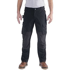 Carhartt Heren Steel Rugged Flex Relaxed Fit Double-Front Cargo werkbroek broek, zwart, 38W x 34L