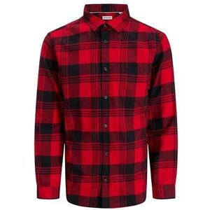 Jjjames Buffalo Shirt Ls, true red, L