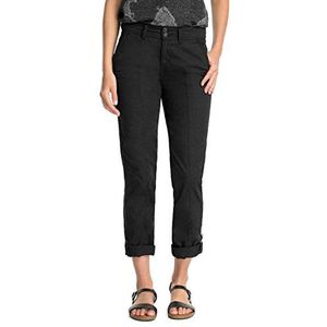 ESPRIT Dames Cargo broek 5 Pocket van lichte katoenkwaliteit met krempelbare zoom