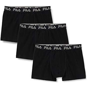 Fila FU5004/3 Man Boxer S Underwear, 200 Black, S Mens