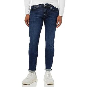 Pepe Jeans Skinny Fit Jeans voor heren, Blauw (Denim-vx1), 33W / 30L