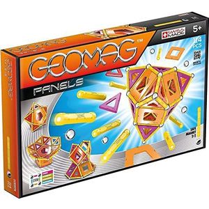GEOMAG - PANELS - 114 Stukken - Magnetische Constructies Voor Kinderen Vanaf 5 Jaar - Creatieve en Educatieve Kit - 3D Constructie - Montessori - Ontwikkelt Creativiteit - Gemaakt in Zwitserland