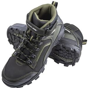 Lahti PRO Werkschoenen voor dames en heren, halfhoge veiligheidsschoenen | nubuckleer inlegzolen winter warm antislip schoenen beschermende schoenen | TPR S3 SRC ISO 20345 CE | Maat: 45 | Kleur: