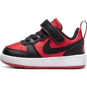 Nike Court Borough Low RECRAFT (TD), sneakers, University Red/Black-White, 19,5 EU, Universiteit Rood Zwart Wit, 19.5 EU