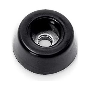 Adam Hall Hardware 4906 M24 AH - set van 24 rubberen voetjes 38 x 10 mm zwart in zak