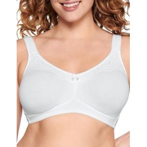 Naturana Moulded Soft Cup BH zonder beugel voor dames, Wit, 80D