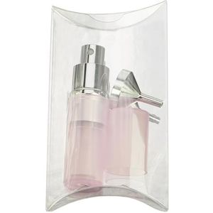 Fantasia Parfum verstuiver voor onderweg: 8 ml mini parfumfles navulbaar met trechter in roze – parfum flacon leeg – parfum spuitfles van Fantasia