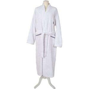 Dyckhoff 0485103001 Bruno Banani badjas Kimono, maat XL, 001-wit