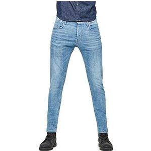 G-STAR RAW 3301 Slim Jeans voor heren, Blauw (Lt Aged), 33W / 36L