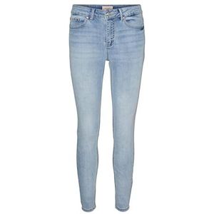 VERO MODA Jeansbroek voor dames, blauw (light blue denim), (XL) W x 32L