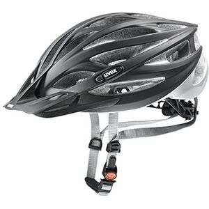 uvex oversize - veilige allround-helm voor dames en heren - individueel passysteem - geoptimaliseerde ventilatie - black matt silver - 61-65 cm