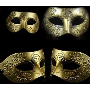 Geschenken 4 Alle gelegenheden Beperkte SHATCHI Goud Mens Volwassenen Masquerade Griekse Romeinse Centurion Gladiator Sparticus Kostuum Fancy Jurk Gemaskerde Feestbal Halloween