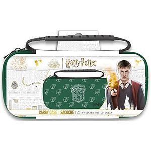Freaks And Geeks Wizarding World Harry Potter 299253b Slim Case voor Nintendo Switch, Zwadderich groen