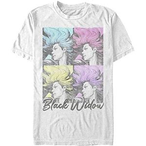 Marvel Black Widow - Black Widow Pop Unisex Crew neck T-Shirt White M