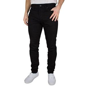 JACK & JONES Male Slim Fit Jeans Glenn Felix AM 046, zwart denim, 36W x 34L