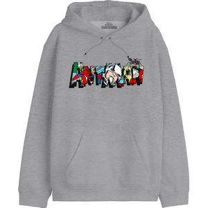 Marvel Antman - Antman Logo Comics MEANTMMSW019 heren sweatshirt, wit, maat XXL, Wit, XXL
