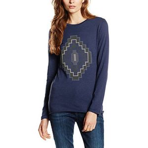 Cross Jeans Dames Pullover 55046, blauw (Navy 001), M