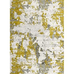 Mani TEXTILE TPS_JAU_160 tapijt, polyester, geel, 160 x 230