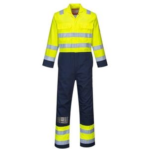 Werkoverall - Vlamvertragend - Reflecterende Striping - Kniezakken