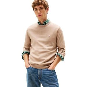TOMMY HILFIGER - ESSENTIAL - Trui - Beige - Lange Mouw