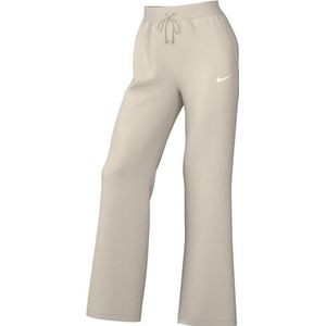 Nike DQ5615-104 W NSW PHNX FLC HR Pant Wide sportbroek dames LT Orewood BRN/Sail maat XL-T