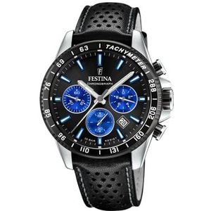 Festina Sporthorloge F20561/6, Zwart, riem