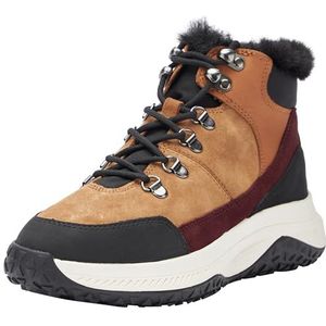 Geox D Oliviera + Grip C Sneakers voor dames, Toffee Black, 35 EU