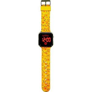 Nintendo Pokémon LED horloge - Officiële Licentie - Pikachu geel