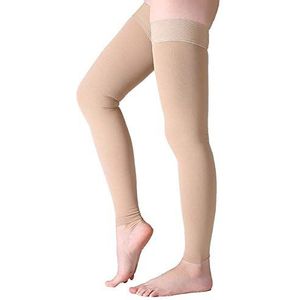 SH-RuiDu 23-32mmhg compressie dijkousen stevige voetloze compressie mouwen voorkomen spataderen sokken voor vrouwen en mannen