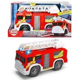 Dickie Toys Brandweerwagen met Licht & Geluid, 30cm - Speelgoedvoertuig