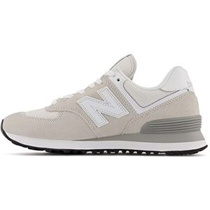 New Balance 574 Sneakers voor dames, Nimbus Cloud Wit Donker, 43 EU