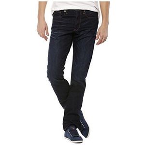 G-Star Raw heren Jeans 3301 Regular Tapered Jeans, Blau (Dk Aged 6576-89), 27W / 32L