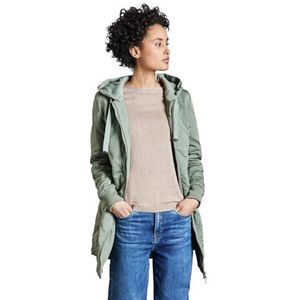 STREET ONE Jas met afneembare capuchon, muntgroen, 34