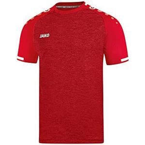 JAKO Kindershirt Prestige KA, steengrijs gemêleerd/blauw, 164, 4209