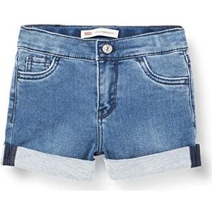Levi's Kids Lvg Roll Up Denim Shorts voor baby's, Jive Cool, 6 Maanden