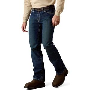 ARIAT Men's Flame Resistant M4 Low Rise Boot Cut Jean, Boundary Shale/Boundary Shale, 31 x 30