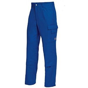 BP 1486-060-13-60 Werkbroek met elastisch rugdeel, 300,00 g/m² puur katoen, koningsblauw, 60