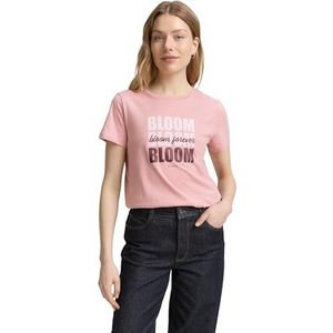 TOM TAILOR - Shirt - Aubergine/Rosa - T-shirt