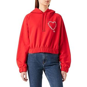 HUGO Dames Dionegia capuchontrui, Bright Red627, XXL