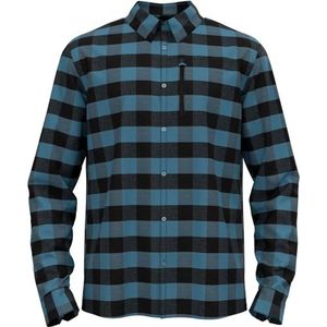 Odlo - Halden - Wandelsportshirt - Zwart - Lange Mouwen