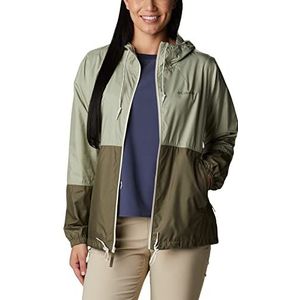 Columbia Flash Forward Shell Wind Jacket, Safari, Steengroen, 1X Dames, Safari, Steengroen, 1X, Safari, steengroen, 1X