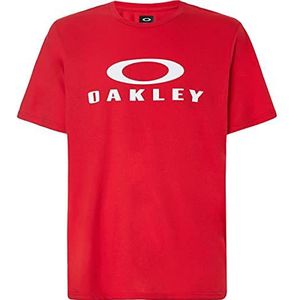 Oakley Heren O Bark Shirt, Rode lijn, XXL