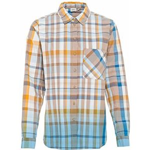 Camel Active Womenswear Damesblouse, Check Sun Orange, S